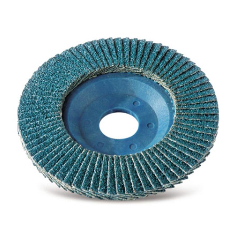 DLN ZIRCONIUM FLAP DISCS WITH BLUE NYLON B