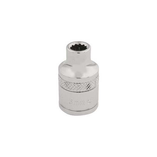 6MM 12POINT SOCKET 3/8DR-PCKD